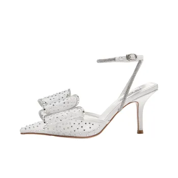 SHOESZOOO Slim Heel High Heels 8.5cm Women's Cloud Moon Gathering Stars