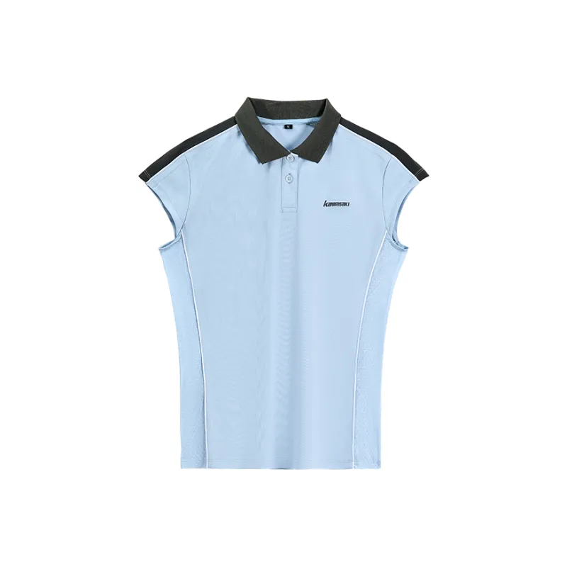 Kawasaki Match Clothing Collection Antibacterial Breathable Quick Dry Badminton Jersey Women's-3