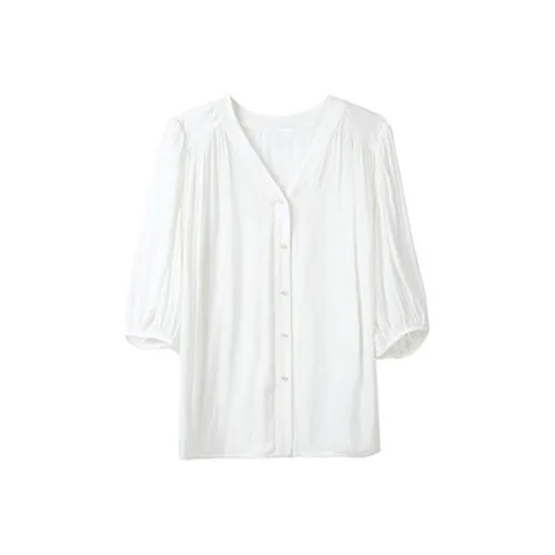 Ning Cai Yuer Shirts Women's White