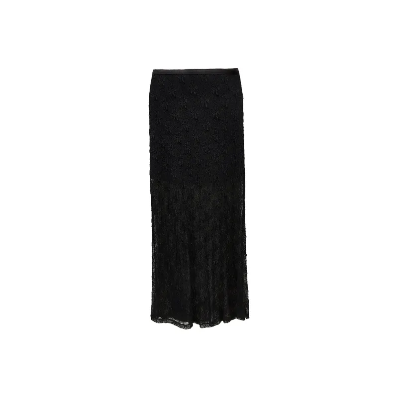 ONLY Casual Long Skirt Women's Black-0