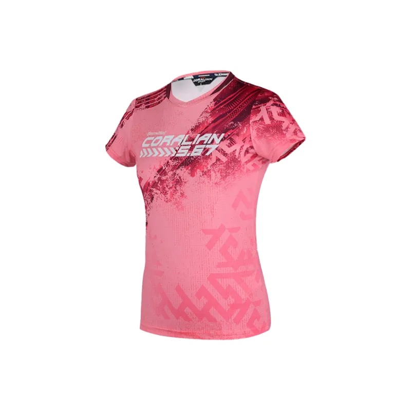 CORALIAN Badminton Clothing Women's Red-0
