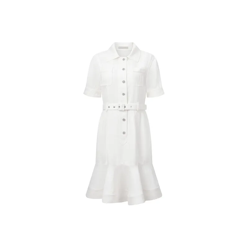 RARE Short Sleeved Dress Women's-0