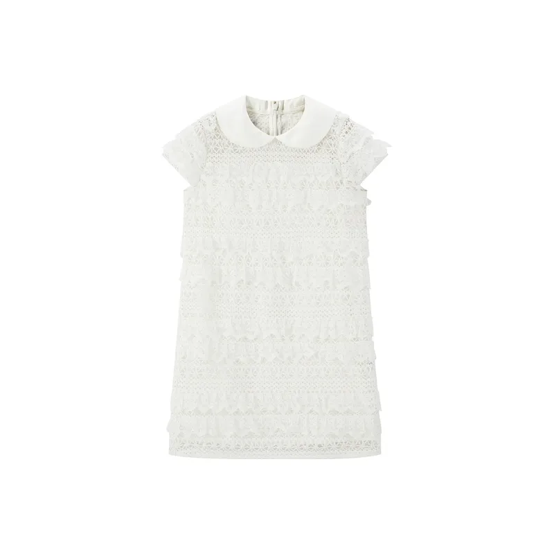 LEDIN Skirt Set Women's Mist White-0