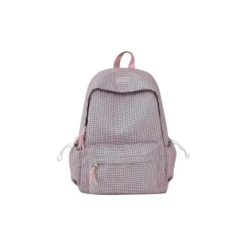 BRABOSTON Nylon Backpack Regular Unisex Pink/Yellow/Blue/Black