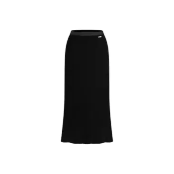 RARE Casual Long Skirt Women's Black