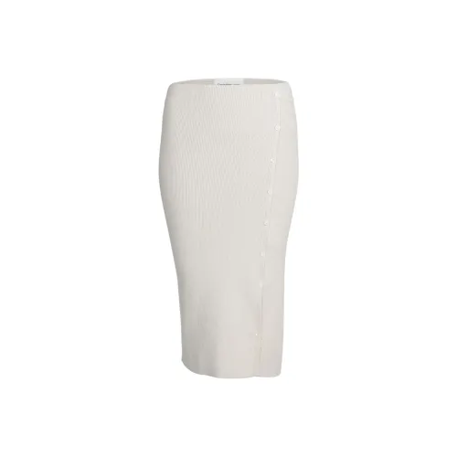 Calvin Klein Button down Knitted Midi Skirt