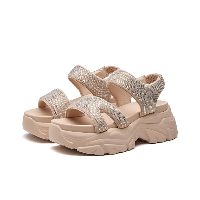 LINGPAO One Strap Sandals Women's-2