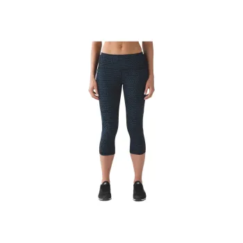 Lululemon Free Runner Sports Shorts Women's Blue Black