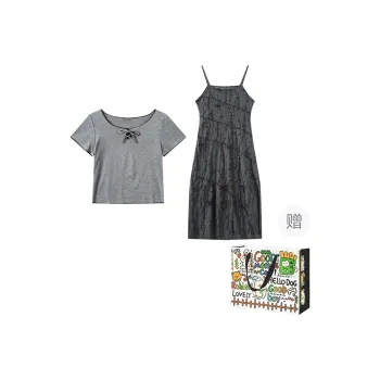 OURUOKE Two Piece Skirt Sets Women's