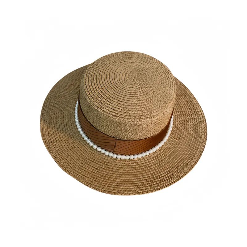 OXO OVERLOAD Paper Reed Top Hat Straw Hat Unisex-2