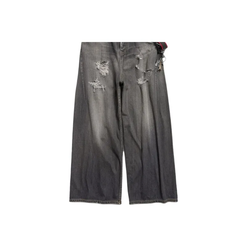 Balenciaga SS25 Jeans Loose Fit Men's Dark Gray-5
