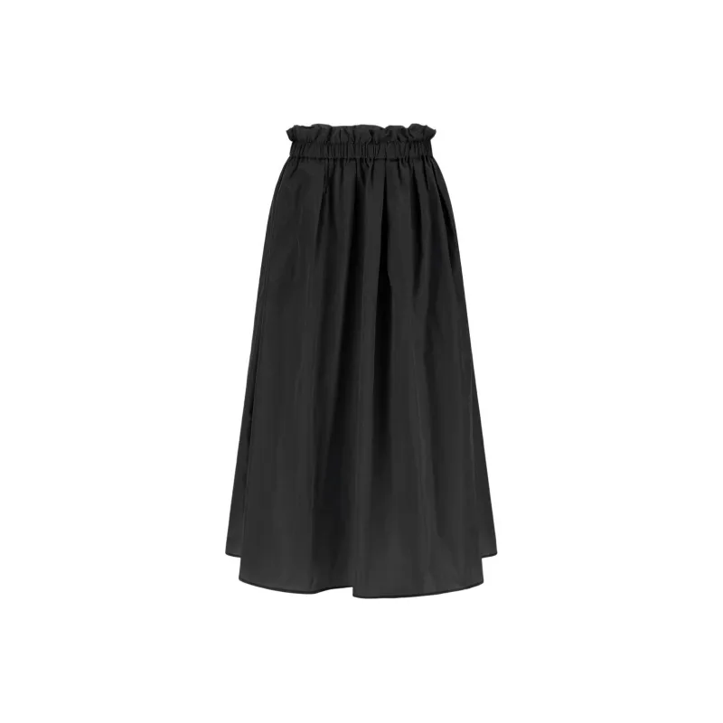 HERNO Taffeta Maxi Skirt-0