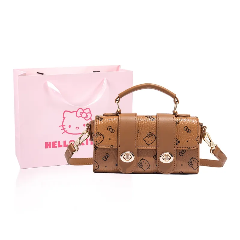 MESUCA Sanrio Hello Kitty Collaboration PU Handbag Women's Multicolor-7