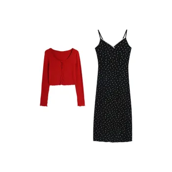SNZX Two Piece Skirt Sets Women's