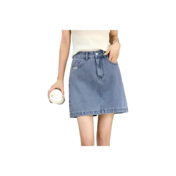 XWI Denim Short Skirts Women's Blue