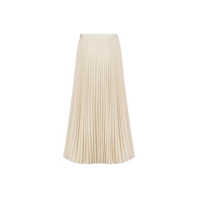 DIOR SS25 Casual Long Skirts Women's Beige-0