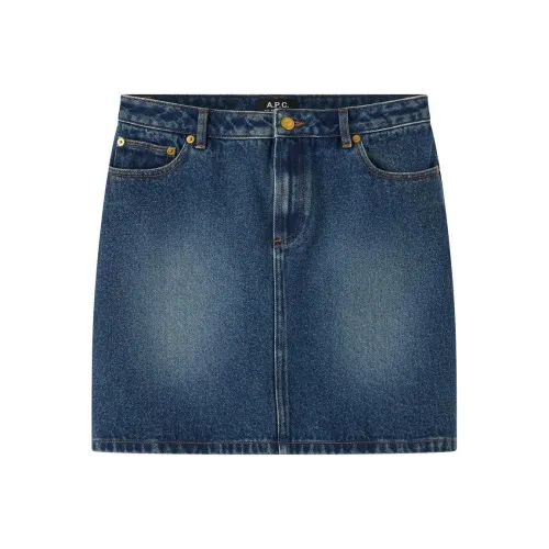 A.P.C Standard Denim Skirt