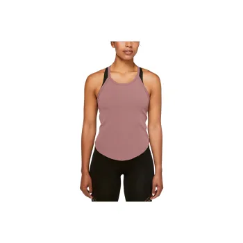 Lululemon Stronger As One Ribbed Sport Vests Women's Pastel Pink