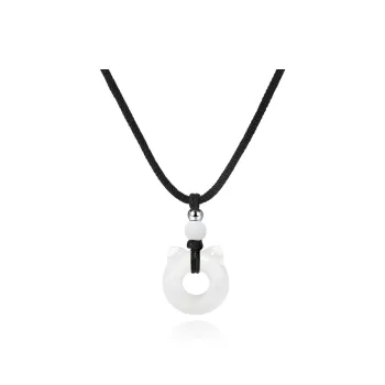 Master Kim White Jade Bodhi Necklaces Unisex