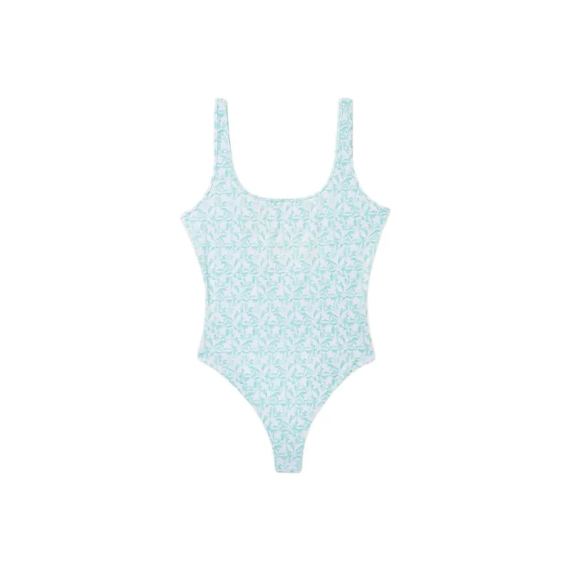 FEDELI One piece Swimsuit Women's Green-0