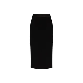 VERSACE JEANS COUTURE Casual Long Skirts Women's Black