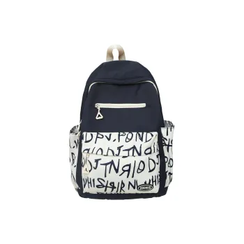 AIBAG Nylon Backpack Unisex Blue White/Blue Green/White/Pink/Khaki