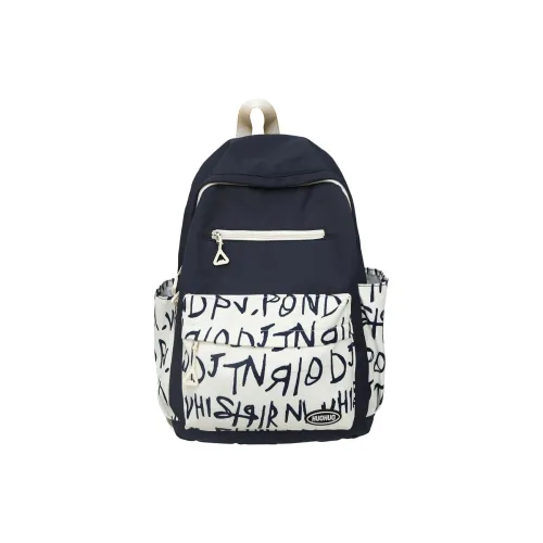 AIBAG Nylon Backpack Unisex Blue White/Blue Green/White/Pink/Khaki