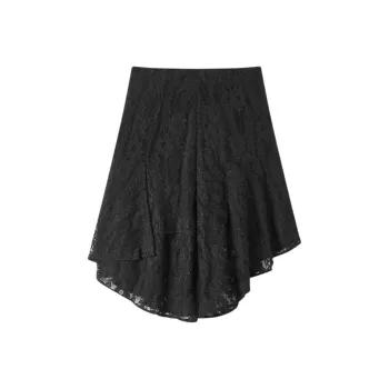 EICHITOO Casual Long Skirts Women's Black