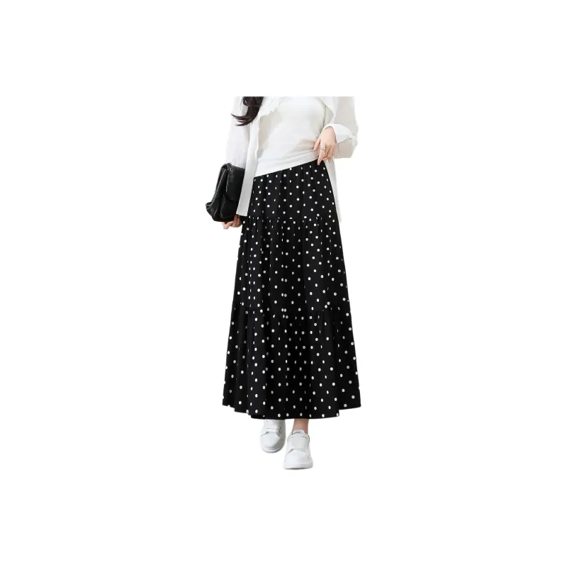 FAWENXIANGZI Casual Long Skirt Women's-0