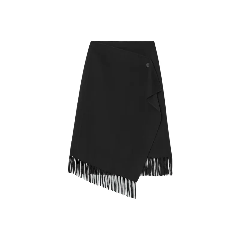 COS Casual Long Skirts Women's Black-0