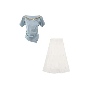 Aghr Two Piece Skirt Sets Women's