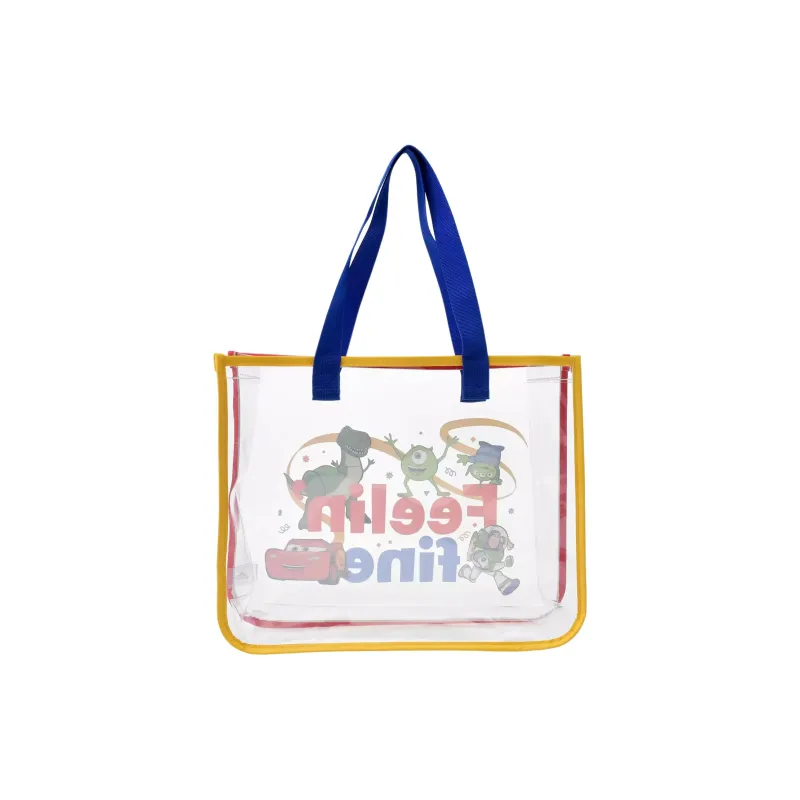 Disney Tokyo Disney, Pixar Letter Figure Print Tote Bag, Shopping Bag, Handbag Kids' Multicolor-2