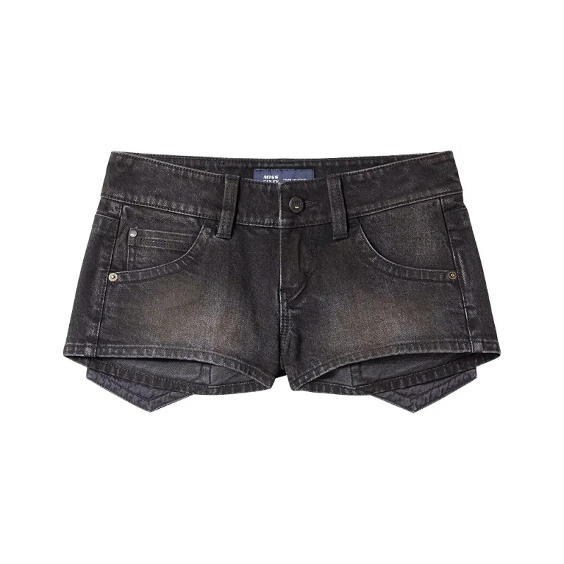 Miss Sixty Denim Shorts Women's Black-0