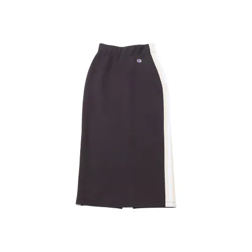 Champion FW24 Casual Long Skirts Women's Beige Black