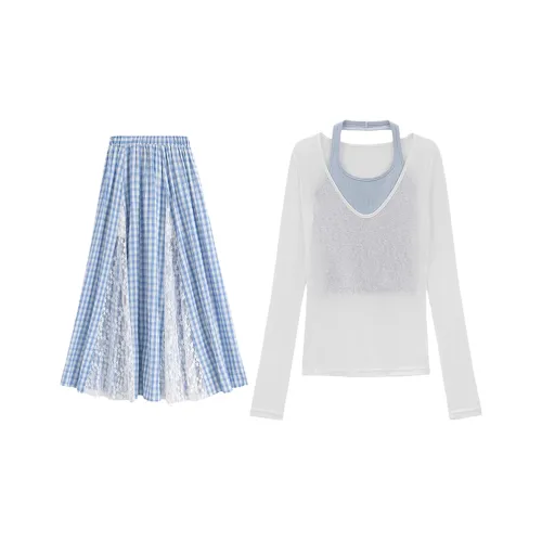 Peaches Peaches Skirt Set Women's