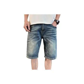 FRQ Denim Shorts Unisex Blue