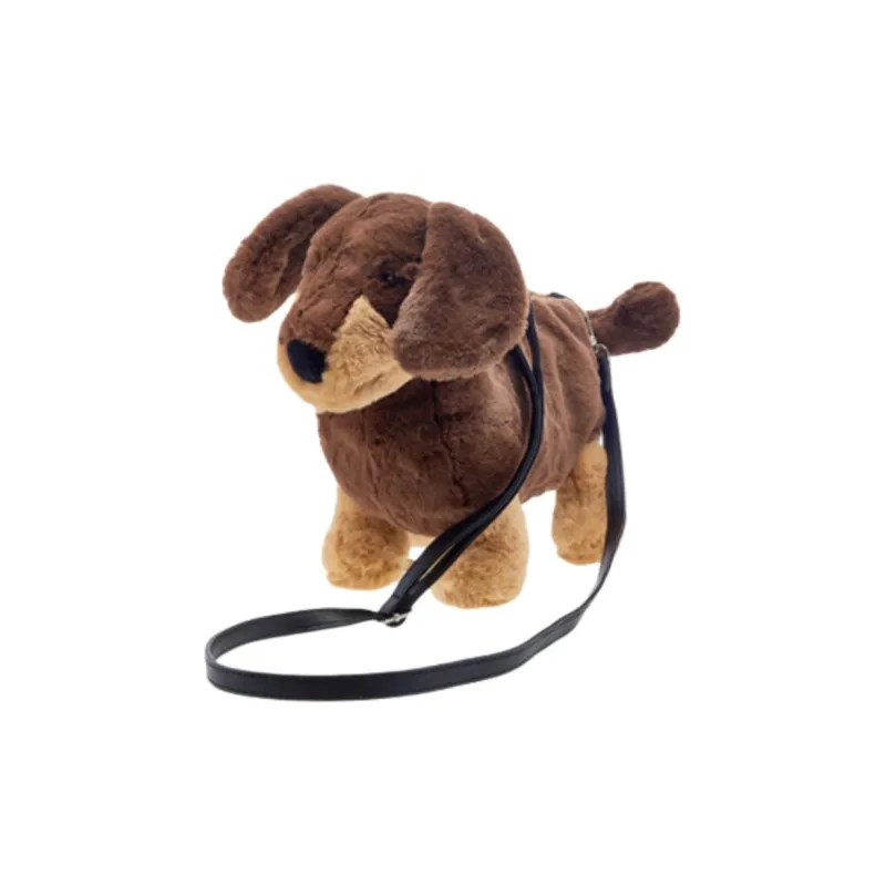 The Green Party Polyester Shoulder Bag, Crossbody Bag Women's Beagle Brown/Poodle White/Husky Gray-0