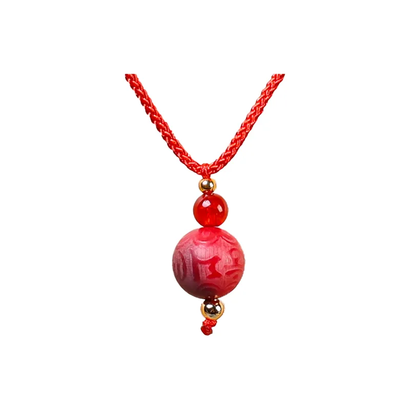 WUDE White Jade Bodhi Necklaces Unisex-0