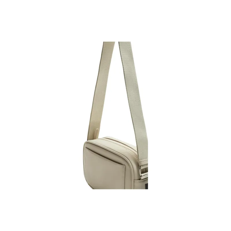 ZARA PU Crossbody Bag, Shoulder Bag Men's Pearl Gray-4