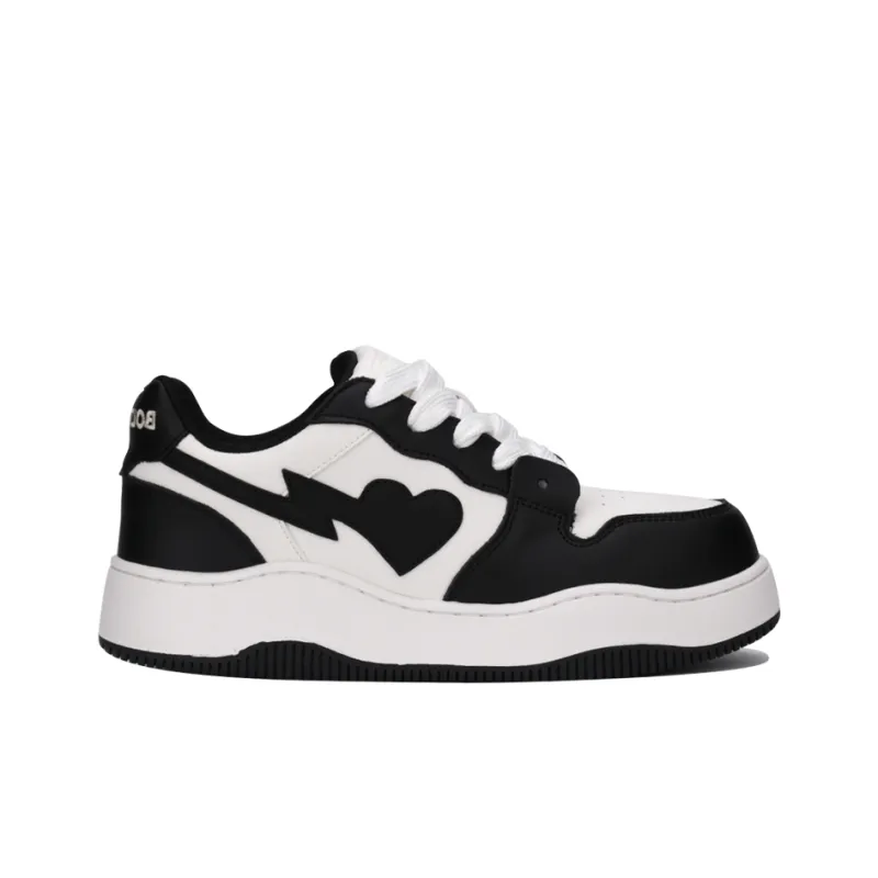 BOLTHEAR x AND U Anti Slip And Wear Resistant Height Increasing Low Top Skateboard Shoes Unisex-7