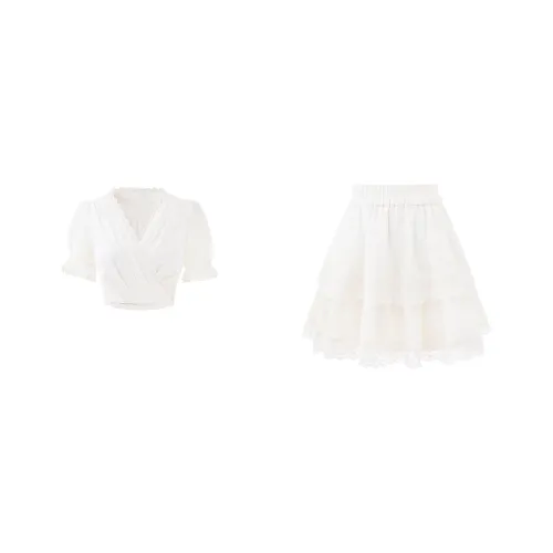 PLANE DRIFT Two Piece Skirt Sets Women's