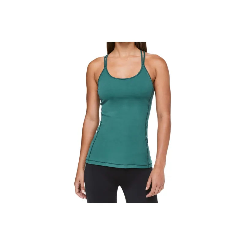 Lululemon Free To Be Sport Vests Women's Green Jasper-0