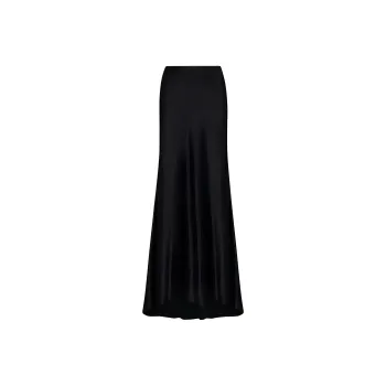 KITON Long Satin Skirt
