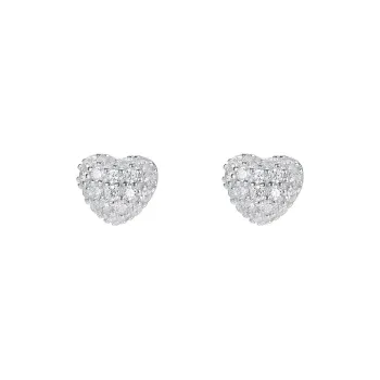 MONI JEWELLERY S999 Fine Silver Stud Earrings Women's