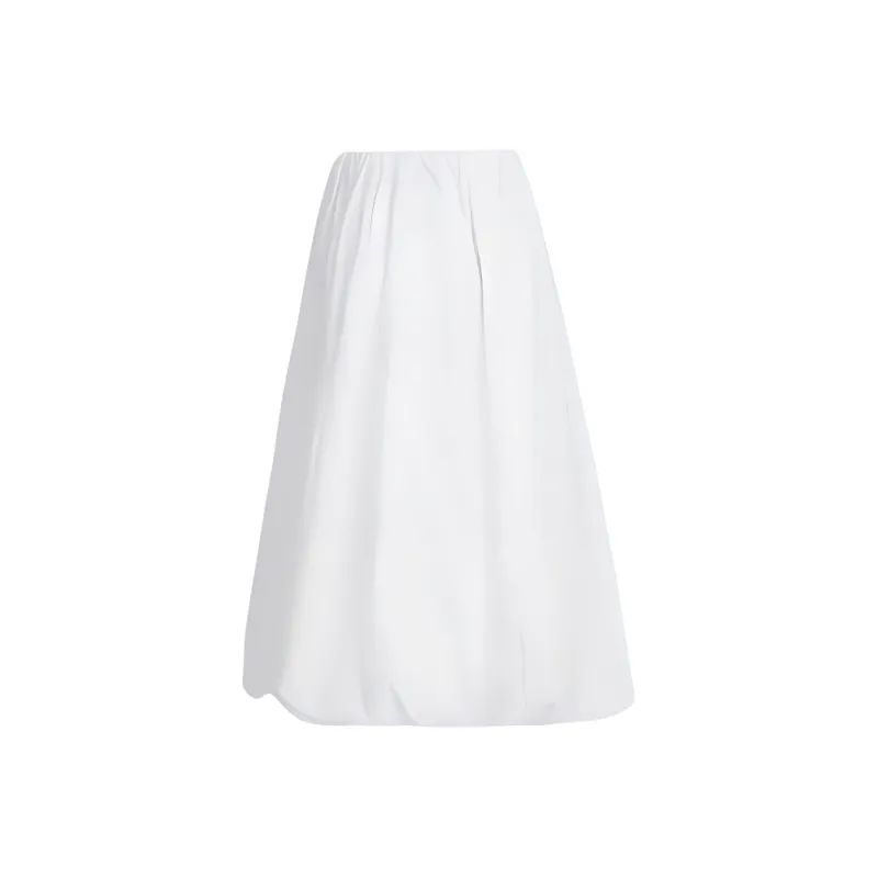 OROI Casual Long Skirt Women's White-0