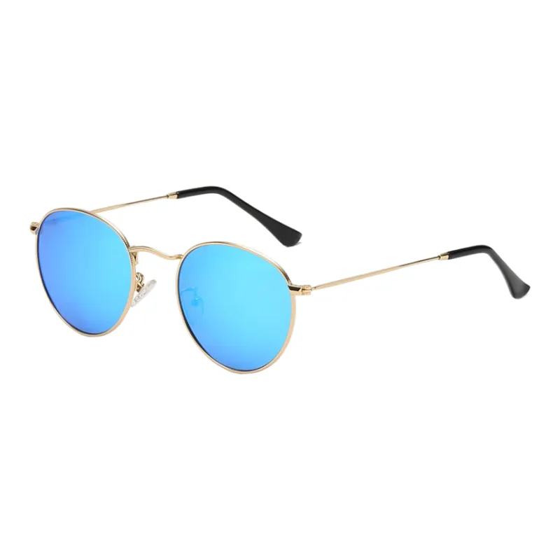 SOMAN Metal Round Sunglasses Unisex-11
