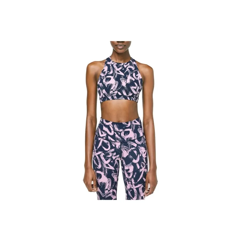 Lululemon Free To Be Serene Sports Underwear Women's Pink Blue Graffiti-0