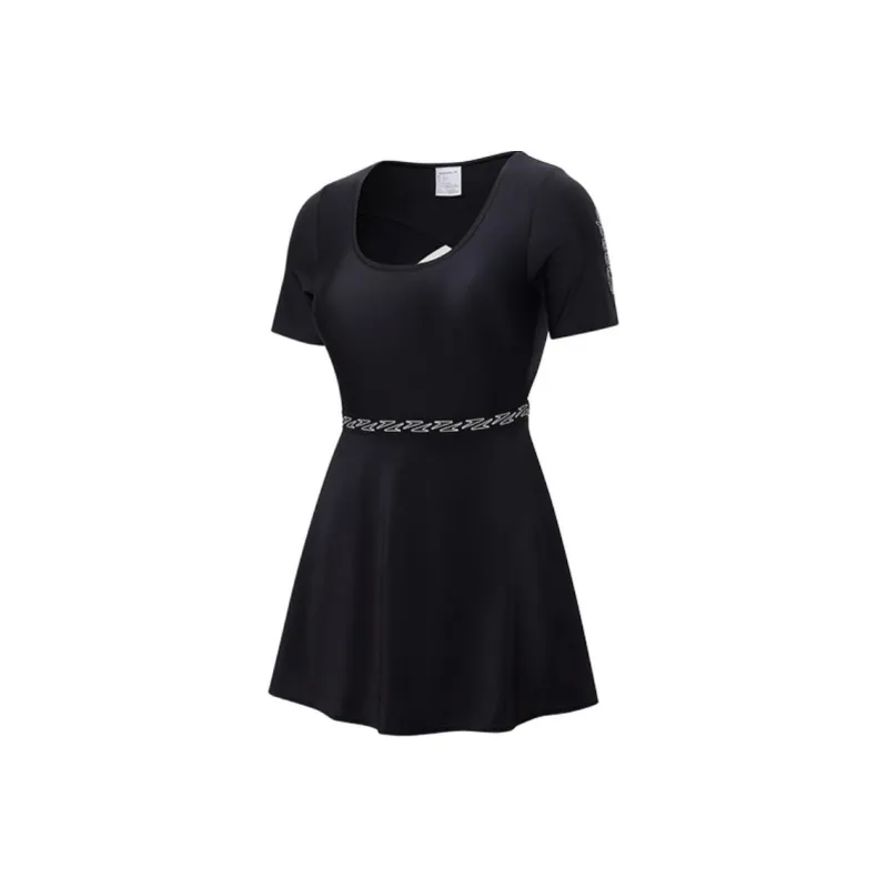 Speedo Swim Dresses & Skirts Unisex Black/White-0