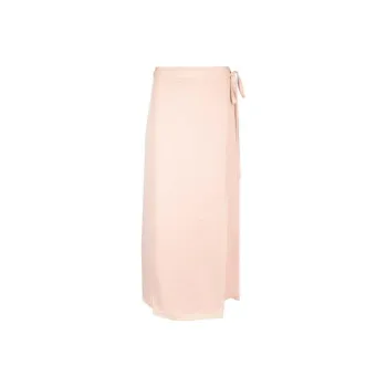 THEORY Flared Hem Wrapped Midi Skirt