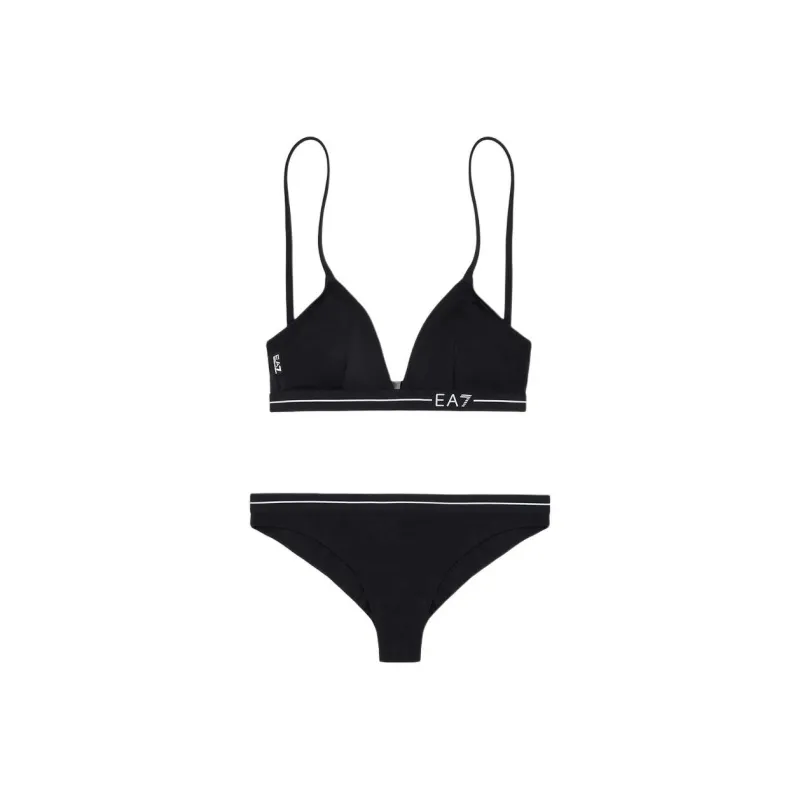 EMPORIO ARMANI EA7 SS25 Bikini Women's Black-0